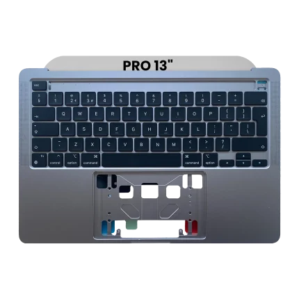 Top Case With Keyboard Compatible For MacBook Pro 13" (A2338 / Late 2020) (UK English) (Space Gray)