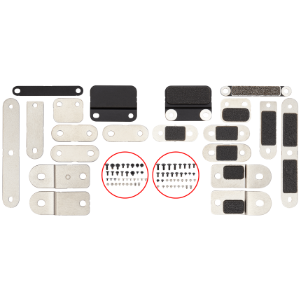 Full Set Small Metal Bracket And Screw Set Compatible For MacBook Pro 16" (A2485 / Late 2021)