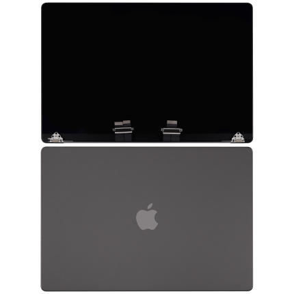 Complete LCD Display Assembly Compatible For MacBook Pro 16" (A2991 / Late 2023) (Used OEM Pull: Grade A) (Space Black)