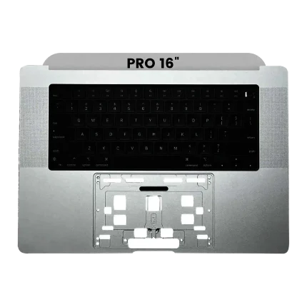 Top Case With Keyboard Compatible For MacBook Pro 16" (A2991 / Late 2023) (US Keyboard) (Silver)