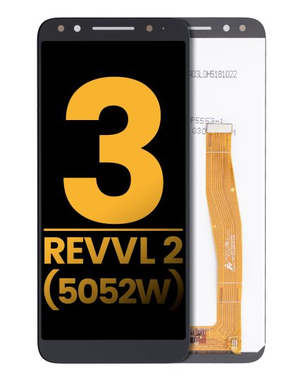 LCD Assembly Without Frame Compatible For T-Mobile Revvl 2 (5052W / 2019) (Refurbished) (All Colors)