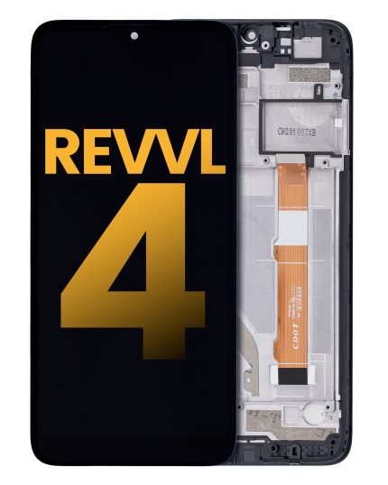 LCD Assembly With Frame Compatible For T-Mobile Revvl 4 (5007 / 2020) (Refurbished) (All Colors)