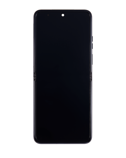 Main OLED Assembly With Frame Compatible For Motorola Razr / Razr 40 (XT2323 / 2023) (Refurbished) (Sage Green)