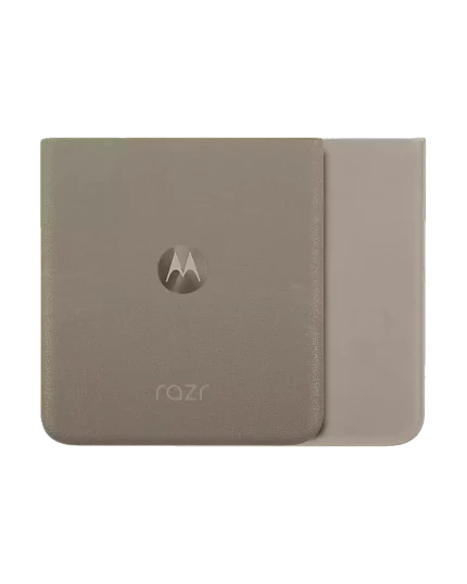 Back Cover Glass Compatible For Motorola Razr / Razr 50 (XT2453 / 2024) (Genuine OEM) (Beach Sand)