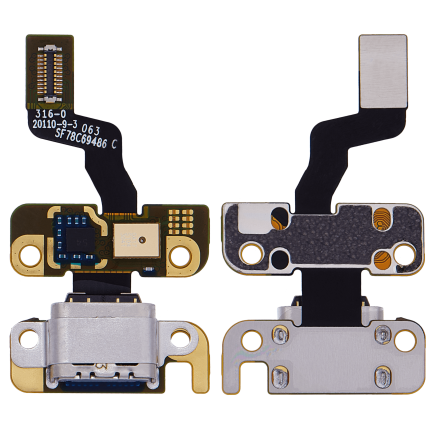 Charging Port Flex Cable Compatible For Motorola Razr 5G (XT2071 / 2020) (Genuine OEM)