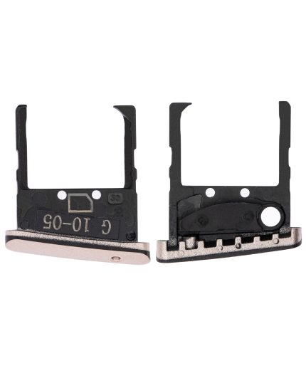 Single Sim Card Tray Compatible For Motorola Razr 5G (XT2071 / 2020) (Blush Gold)