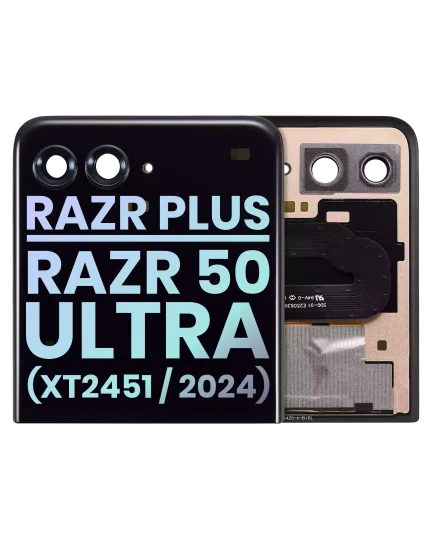 Outer OLED Assembly Compatible For Motorola Razr Plus / Razr 50 Ultra (XT2451 / 2024) (Genuine OEM) (All Colors)