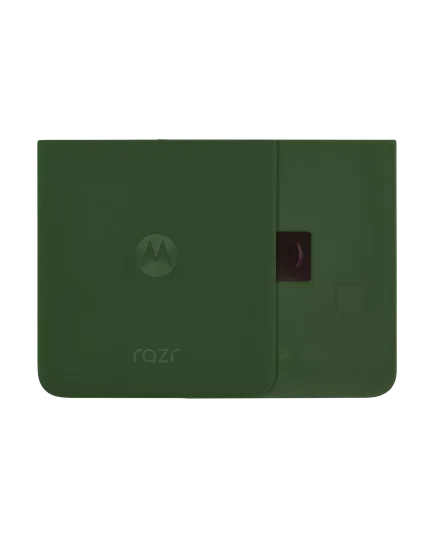 Back Cover Glass Compatible For Motorola Razr Plus / Razr 50 Ultra (XT2451 / 2024) (Genuine OEM) (Spring Green)