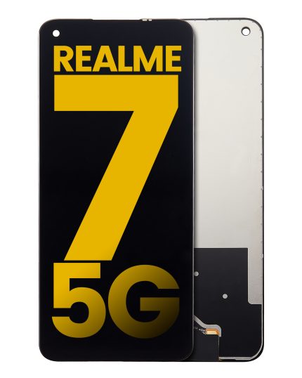 LCD Assembly Without Frame Compatible For Realme 7 5G (Refurbished) (All Colors)