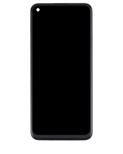 LCD Assembly With Frame Compatible For Realme Narzo 50 / Realme 8i (Refurbished) (All Colors)