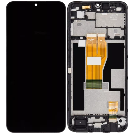 LCD Assembly With Frame Compatible For Realme C30 / C33 / Narzo 50i Prime (Refurbished) (All Colors)