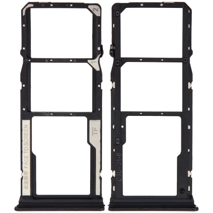 Sim Card Tray Compatible For Xiaomi Redmi 13R (Black)