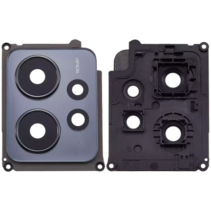 Back Camera Lens With Bracket / Bezel Compatible For Xiaomi Redmi Note 12 4G (Onyx Gray)