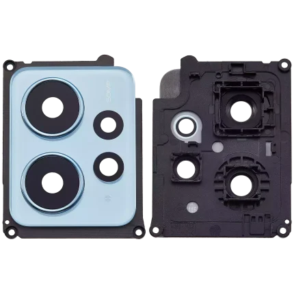 Back Camera Lens With Bracket / Bezel Compatible For Xiaomi Redmi Note 12 4G (Ice Blue)