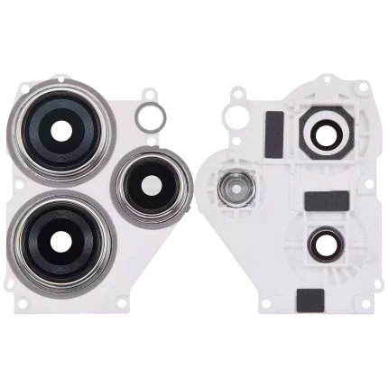 Back Camera Lens With Bracket / Bezel Compatible For Xiaomi Redmi Note 12R (Blue)