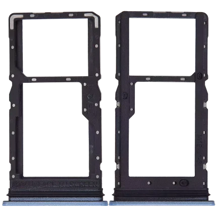 Sim Card Tray Compatible For Xiaomi Redmi Note 12R (Blue)