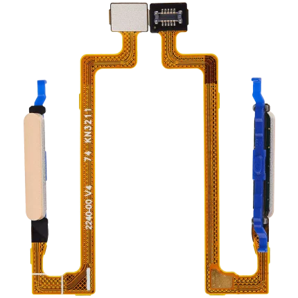 Fingerprint Sensor Flex Compatible For Xiaomi Redmi Note 12R Pro (Gold)