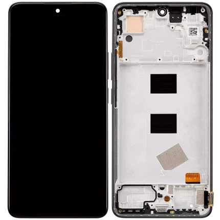 LCD Assembly With Frame Compatible For Xiaomi Redmi Note 13 4G  (Aftermarket: Incell) (Midnight Black)