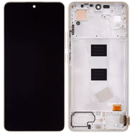 OLED Assembly With Frame Compatible For Xiaomi Redmi Note 13 4G (Refurbished) (Ocean Sunset)