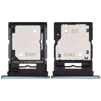 Sim Card Tray Compatible For Xiaomi Redmi Note 13 4G (Ice Blue)