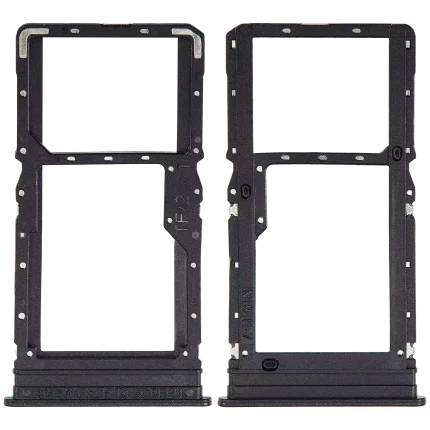 Sim Card Tray Compatible For Xiaomi Redmi Note 13R (Black)