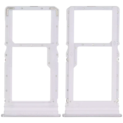Sim Card Tray Compatible For Xiaomi Redmi Note 13R (Silver)