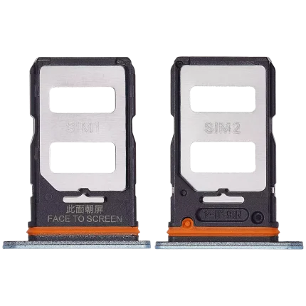 Sim Card Tray Compatible For Xiaomi Redmi Note 13R Pro (Blue)