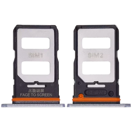 Sim Card Tray Compatible For Xiaomi Redmi Note 13R Pro (Purple)