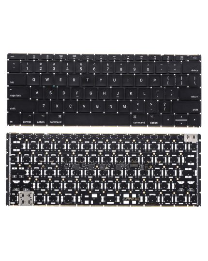 Keyboard W/ Backlight & Screws Compatible For MacBook Retina 12" (A1534 / Early 2016 / Mid 2017) (US English)
