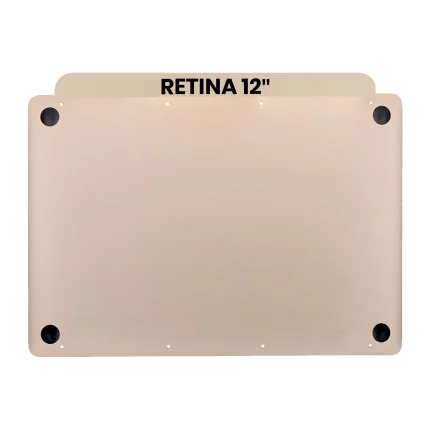 Bottom Case Compatible For MacBook Retina 12" (A1534 / Early 2015) (Gold)