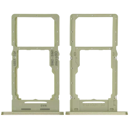 Dual Sim Card Tray Compatible For Samsung Galaxy A25 5G (A256 / 2023) (Personality Yellow)