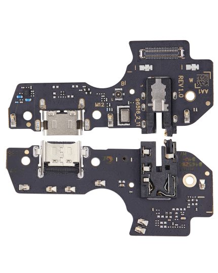 Charging Port Board With Headphone Jack Compatible For Samsung Galaxy A03S (A037U / 2021) (US Version) (Aftermarket Plus)