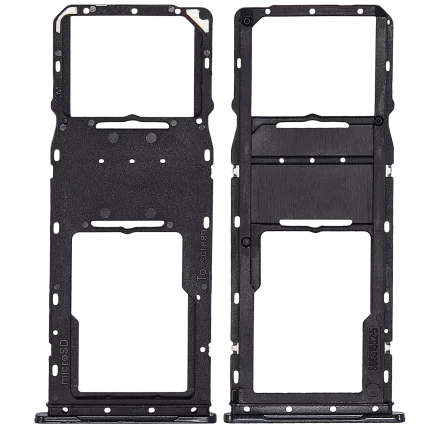 Single Sim Card Tray Compatible For Samsung Galaxy A04 (A045 / 2022) (Black)
