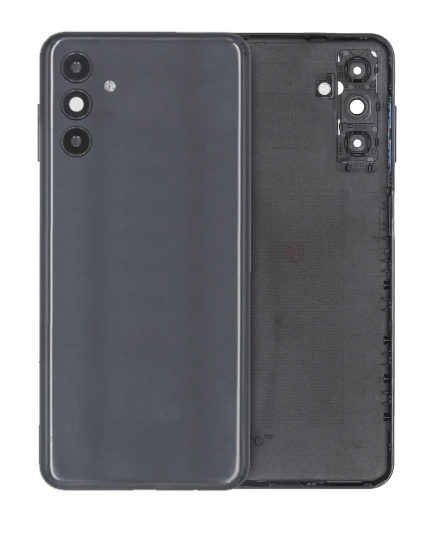 Back Cover Glass With Camera Lens Compatible For Samsung Galaxy A04s (A047 / 2022)  (Service Pack) (Black)