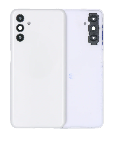 Back Cover Glass With Camera Lens Compatible For Samsung Galaxy A04s (A047 / 2022)  (Service Pack) (White)