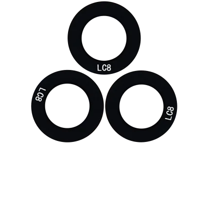 Back Camera Lens (Glass Only) With Adhesive Compatible For Samsung Galaxy A04S (A047 / 2022) (10 Pack)