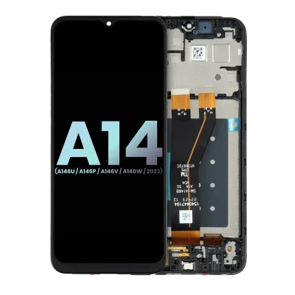 LCD Assembly With Frame Compatible For Samsung Galaxy A14 5G (A146U / A146P / A146V / A146W / 2023) (US Version) (Service Pack) (All Colors)