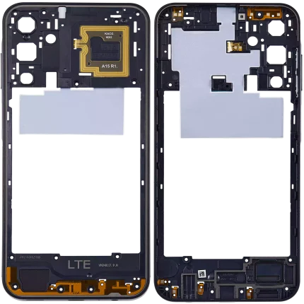 Mid-Frame Housing Compatible For Samsung Galaxy A15 5G (A156 / 2023) (Brave Black)