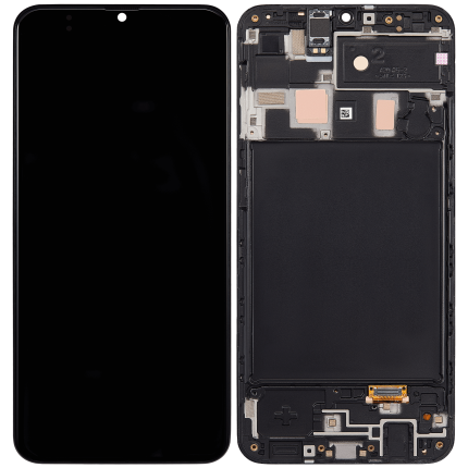 OLED Assembly With Frame Compatible For Samsung Galaxy A20 (A205 / 2019) (F Version) (Refurbished) (All Colors)