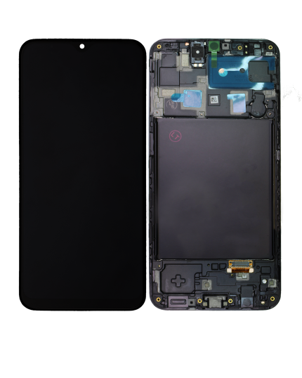 OLED Assembly With Frame Compatible For Samsung Galaxy A20 (A205 / 2019) (U Version) (Refurbished) (All Colors)