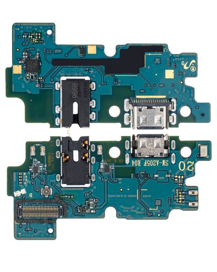 Charging Port With Board Compatible For Samsung Galaxy A20 (A205 / 2019)  (International Version) (Premium)