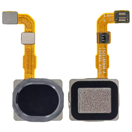 Fingerprint Reader With Flex Cable Compatible For Samsung Galaxy A20s (A207 / 2019) (Black)