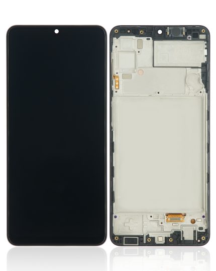 OLED Assembly With Frame Compatible For Samsung Galaxy A22 4G (A225 / 2021) (Service Pack) (All Colors)