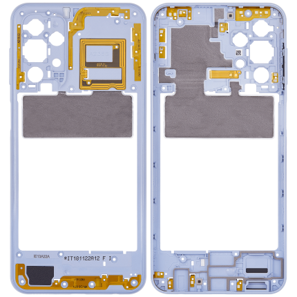 Mid-Frame Housing Compatible For Samsung Galaxy A23 5G (A236U / A236B / 2022) (US & International Version)(Blue)