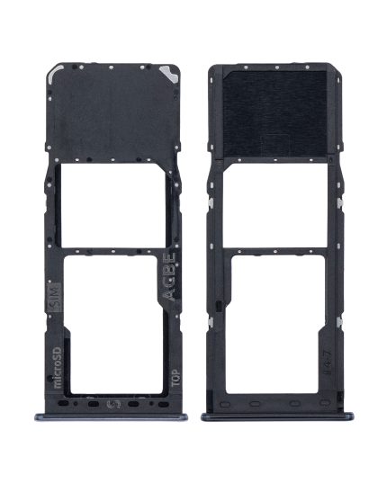 Single Sim Card Tray Compatible For Samsung Galaxy A32 (A325 / 2021) (Awesome Black)