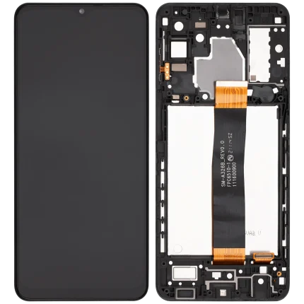LCD Assembly With Frame Compatible For Samsung Galaxy A32 5G (A326 / 2021) (All Models) (Aftermarket Plus) (Awesome Black)