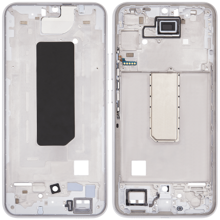 Mid-Frame Housing Compatible For Samsung Galaxy A34 (A346 / 2023) (Silver)