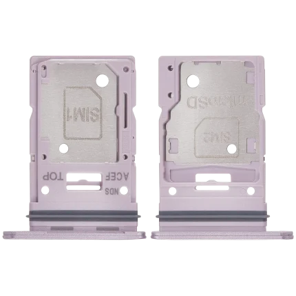 Dual Sim Card Tray Compatible For Samsung Galaxy A35 (A356 / 2024)  (Premium)(Lilac)