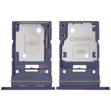Dual Sim Card Tray Compatible For Samsung Galaxy A35 (A356 / 2024) (Premium)(Navy)