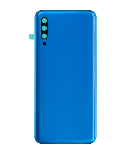 Back Cover Glass With Camera Lens Compatible For Samsung Galaxy A50 (A505 / 2019) (Service Pack) (Blue)